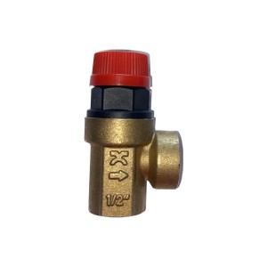 Βαλβίδα ασφαλείας 1/2" 3 bar NVR Βαλβίδα ασφαλείας 1/2" 3 bar NVR