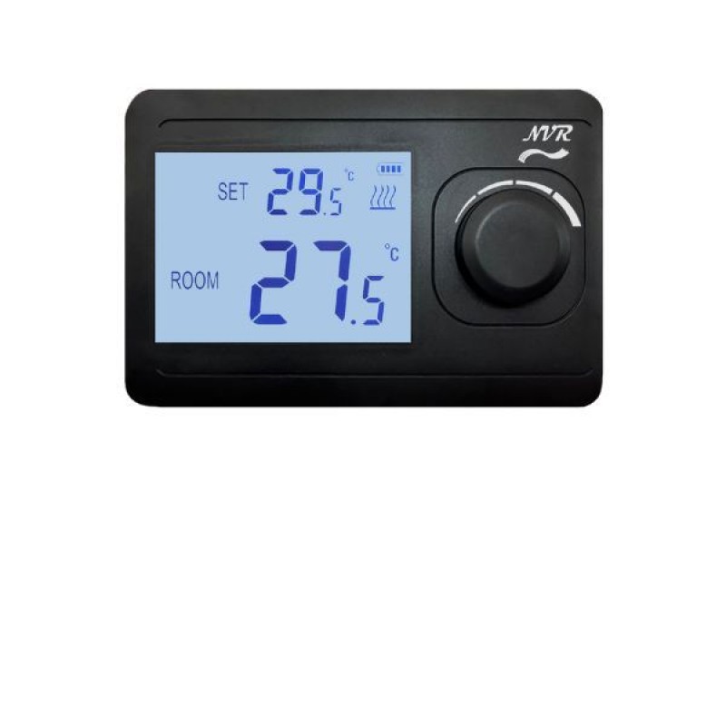 Ψηφιακός Θερμοστάτης Χώρου NVR ECO Μαυρος Ψηφιακός Θερμοστάτης Χώρου NVR ECO Μαυρος