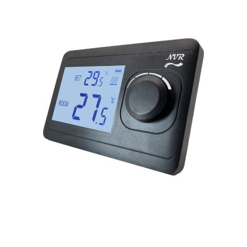 Ψηφιακός Θερμοστάτης Χώρου NVR ECO Μαυρος Ψηφιακός Θερμοστάτης Χώρου NVR ECO Μαυρος