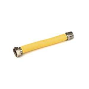 Flexible - σπιράλ NVR 1/2 20-40cm INOX σύνδεσης συσκευών αερίου με κίτρινη επένδυση/μεταβλητού μήκους Flexible - σπιράλ NVR 1/2 20-40cm INOX σύνδεσης συσκευών αερίου με κίτρινη επένδυση/μεταβλητού μήκους