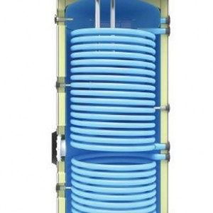 Boiler Λεβητοστασίου Α/Θ 1000lt με δύο σερπαντίνες και με δερμάτινη επένδυση Boiler Λεβητοστασίου Α/Θ 1000lt με δύο σερπαντίνες και με δερμάτινη επένδυση