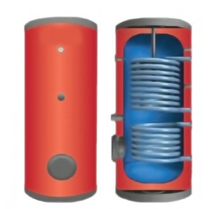 Boiler Λεβητοστασίου Α/Θ 1000lt με δύο σερπαντίνες και με δερμάτινη επένδυση Boiler Λεβητοστασίου Α/Θ 1000lt με δύο σερπαντίνες και με δερμάτινη επένδυση