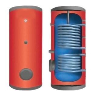 Boiler Λεβητοστασίου Α/Θ 1000lt με δύο σερπαντίνες και με δερμάτινη επένδυση Boiler Λεβητοστασίου Α/Θ 1000lt με δύο σερπαντίνες και με δερμάτινη επένδυση